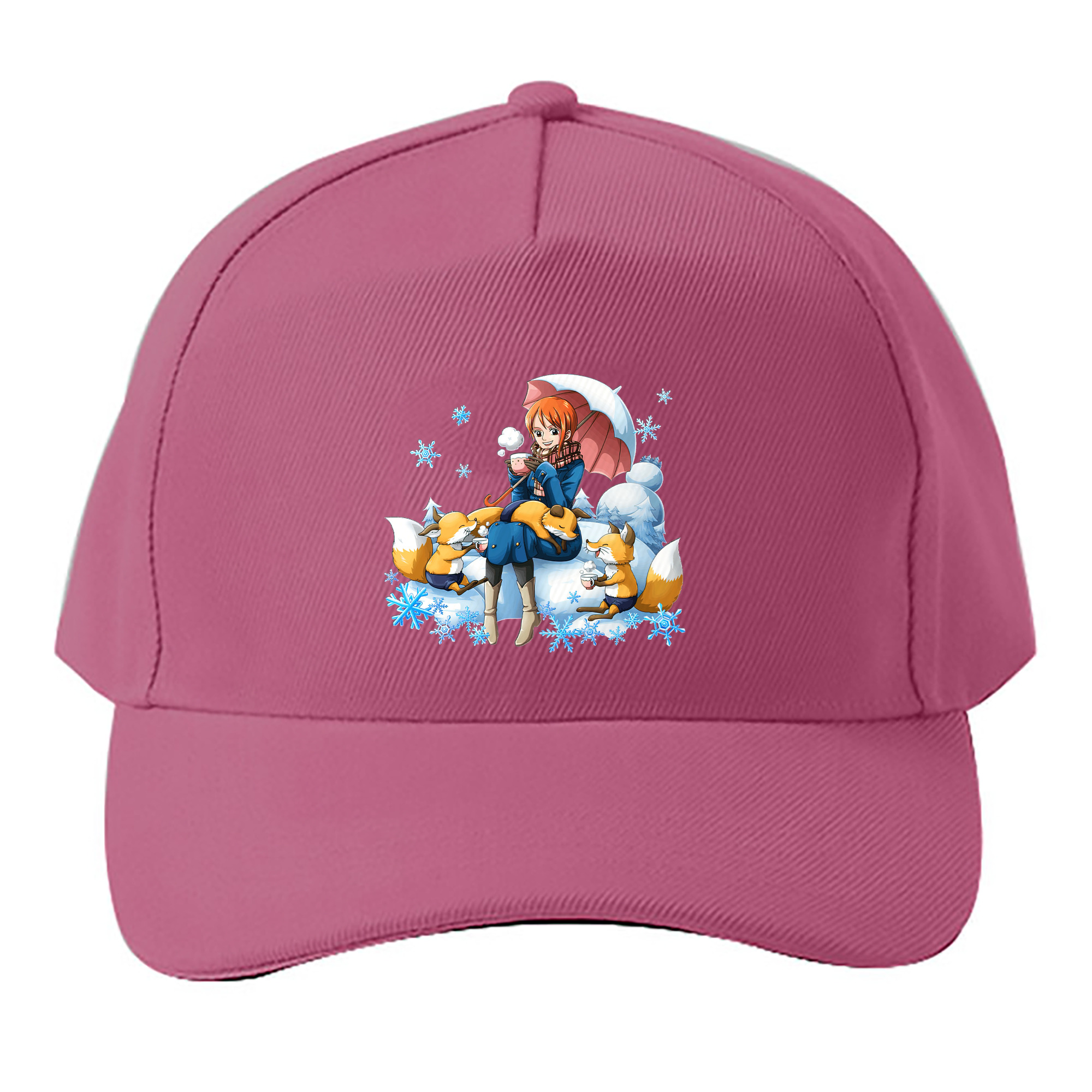 （画像用） ワンピース ナミ ONE PIECE Nami ベースボールキャップ 綿100％ 男女兼用 帽子 スポーツ